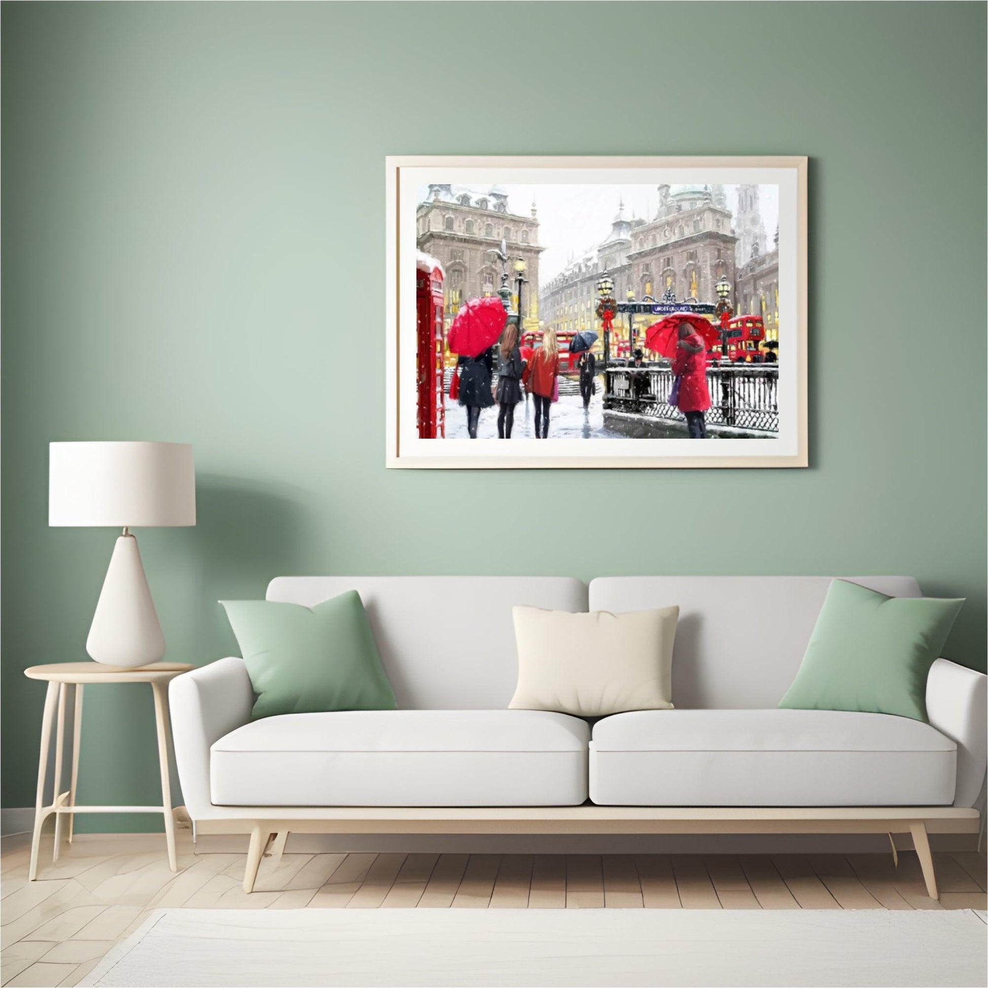 Diamond Painting - Londen in sneeuw - SEOS Shop ®