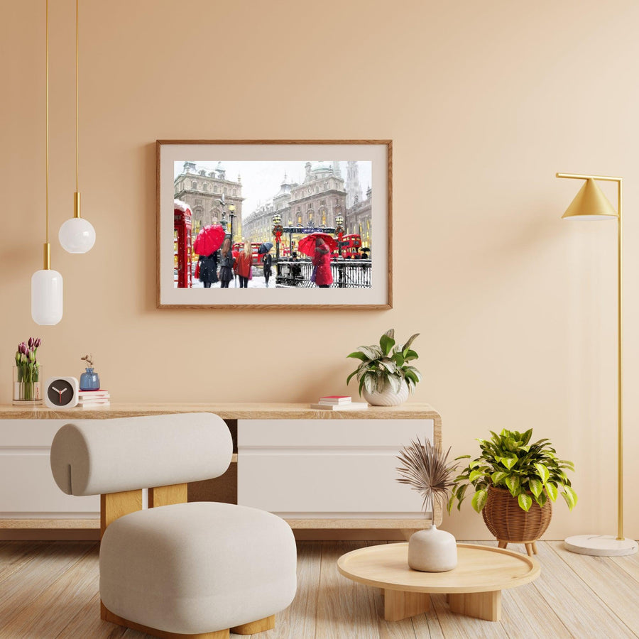 Diamond Painting - Londen in sneeuw - SEOS Shop ®