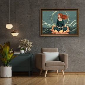Diamond Painting - Lotus in de sterren