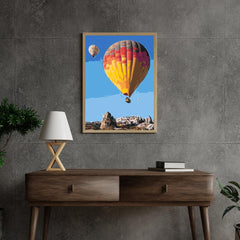 Diamond Painting - Luchtballonnen in de bergen - SEOS Shop ®