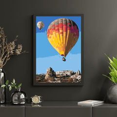 Diamond Painting - Luchtballonnen in de bergen - SEOS Shop ®