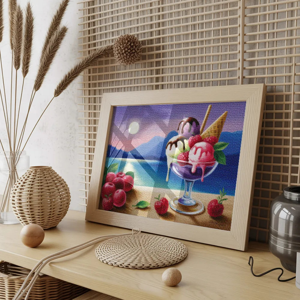 Diamond Painting - Maanlicht Gelato