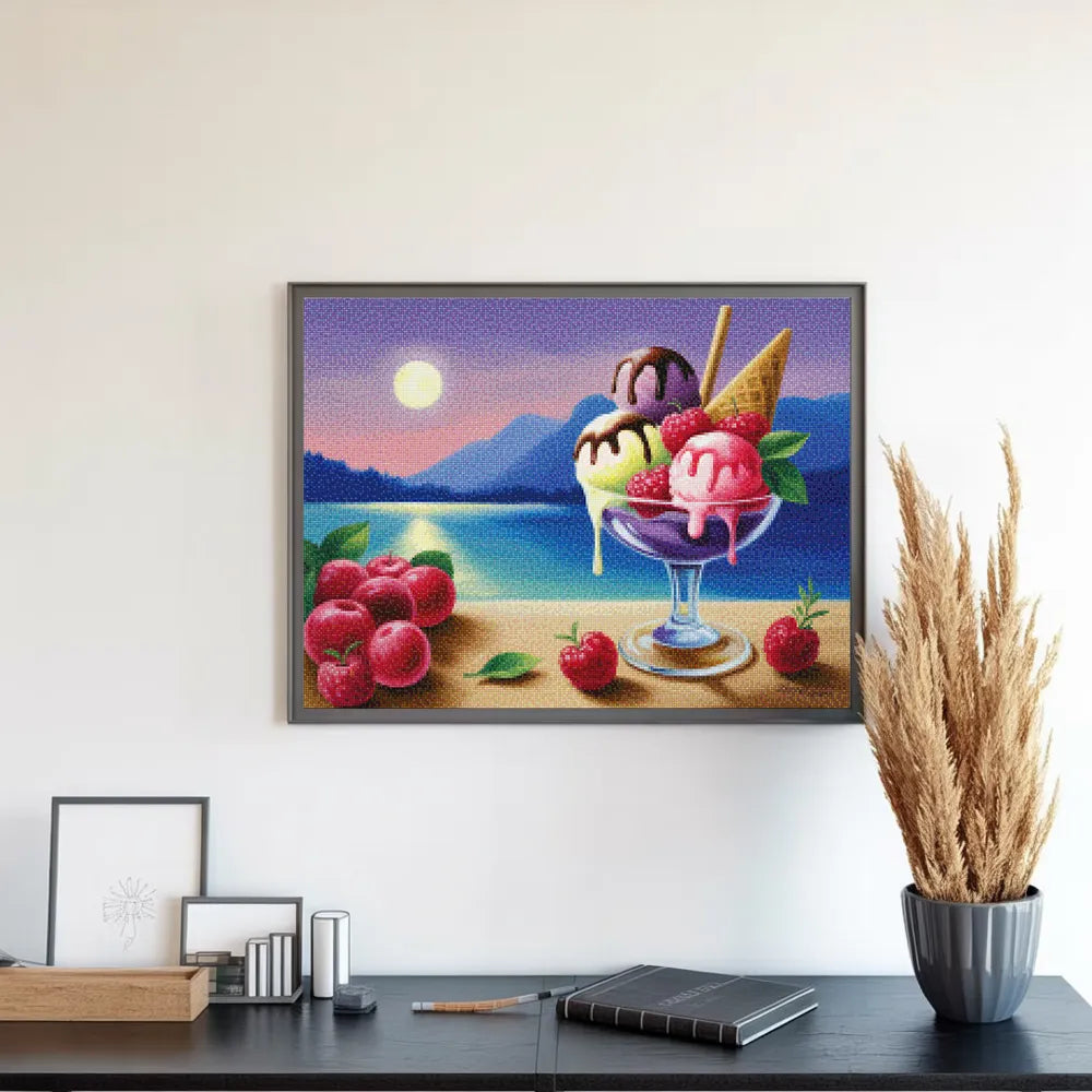 Diamond Painting - Maanlicht Gelato