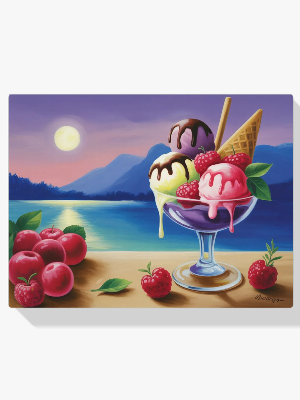 Diamond Painting - Maanlicht Gelato