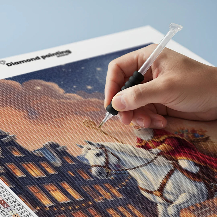 Diamond Painting - Magische avondrit