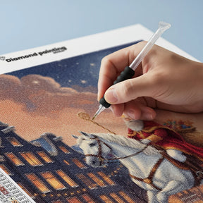 Diamond Painting - Magische avondrit