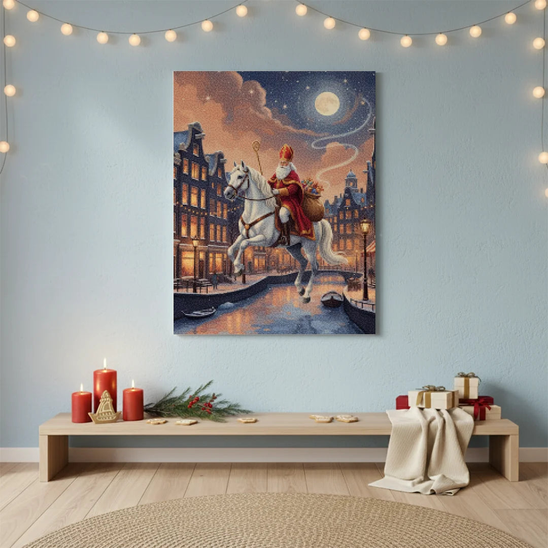 Diamond Painting - Magische avondrit