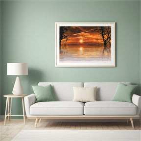 Diamond Painting - Magische zonsondergang - SEOS Shop ®