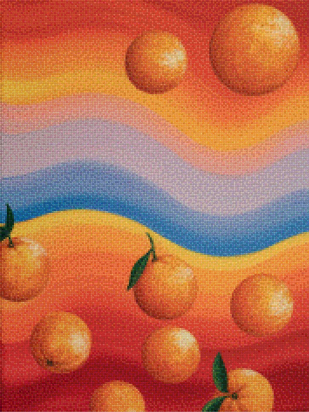 Diamond Painting - Mandarijn Horizon