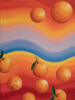 Diamond Painting - Mandarijn Horizon