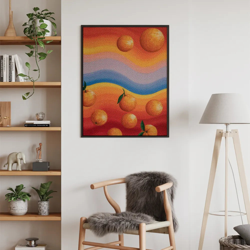 Diamond Painting - Mandarijn Horizon