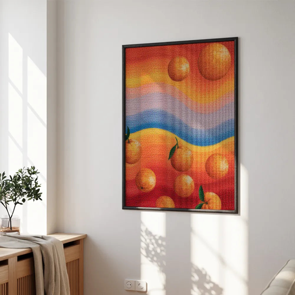 Diamond Painting - Mandarijn Horizon