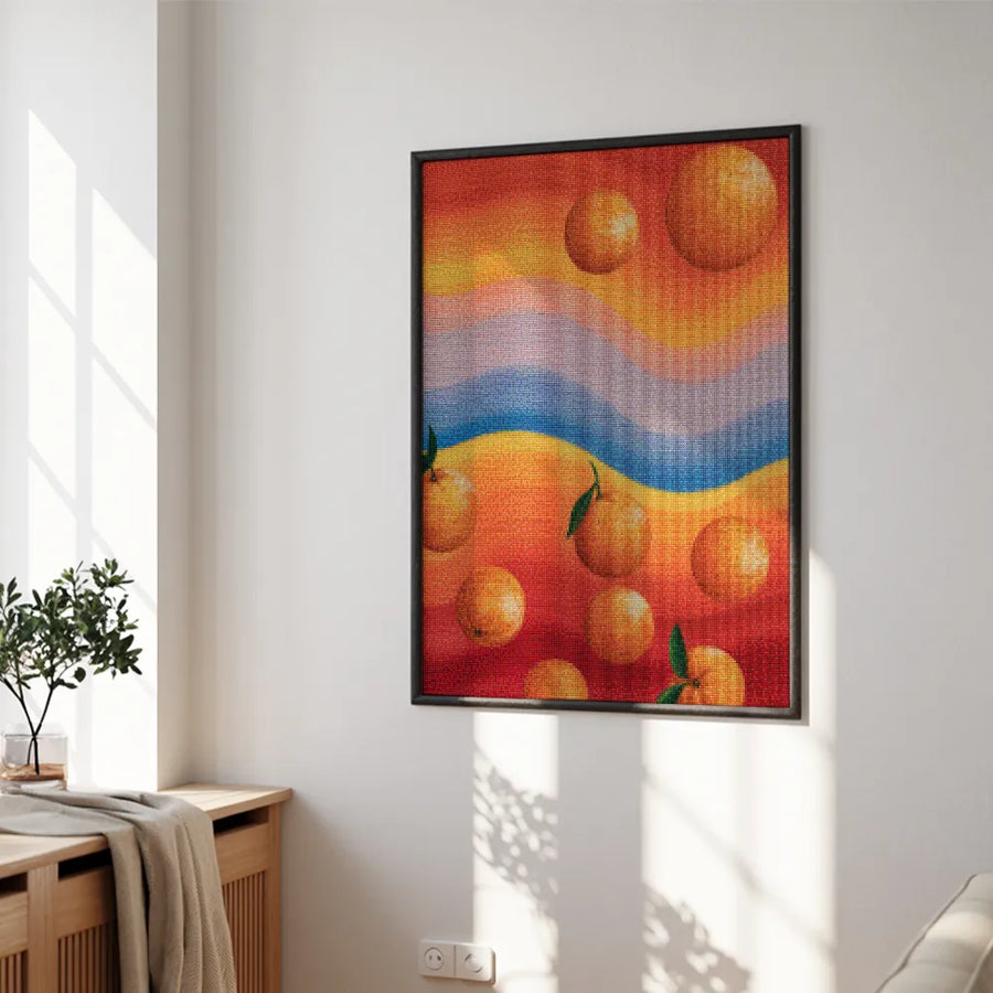 Diamond Painting - Mandarijn Horizon