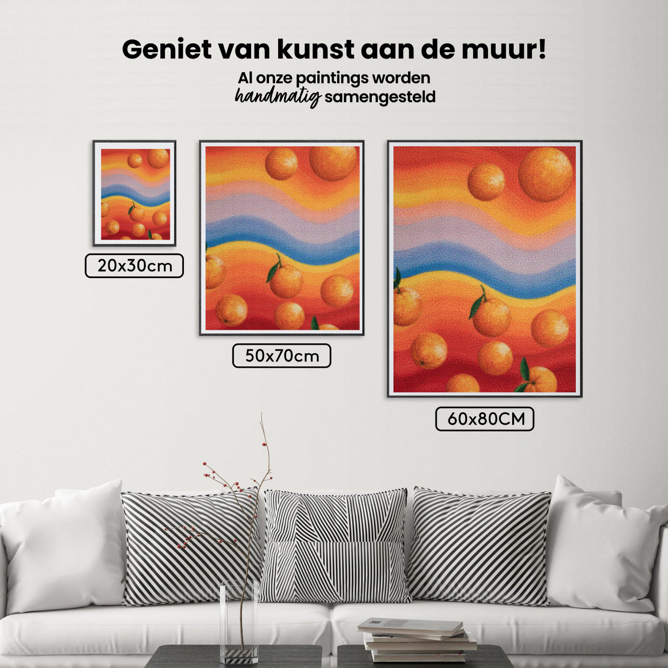 Diamond Painting - Mandarijn Horizon
