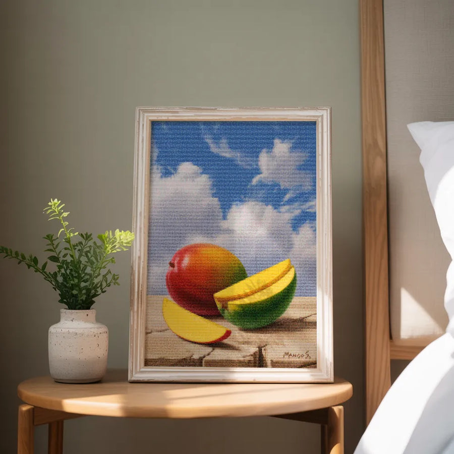 Diamond Painting - Mango luchten