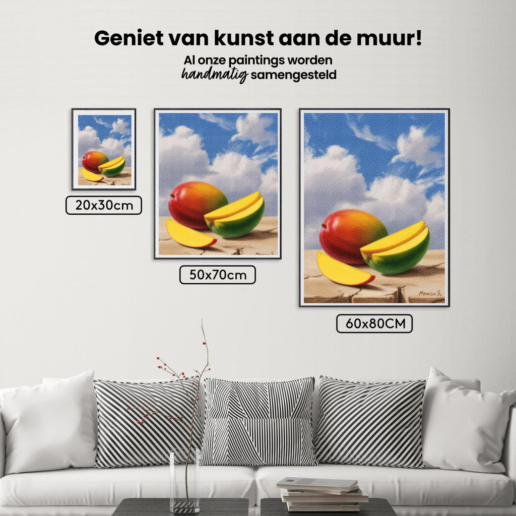 Diamond Painting - Mango luchten