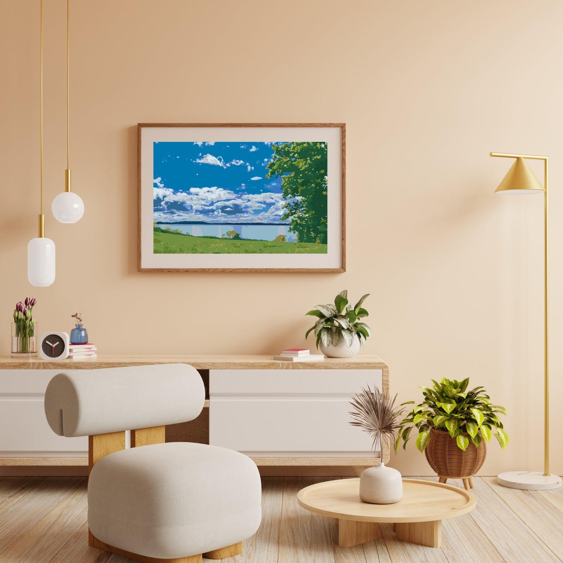 Diamond Painting - Meer in de natuur - SEOS Shop ®