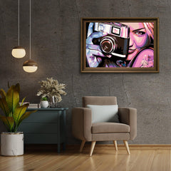 Diamond Painting - Meisje met een camera - SEOS Shop ®
