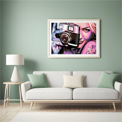 Diamond Painting - Meisje met een camera - SEOS Shop ®