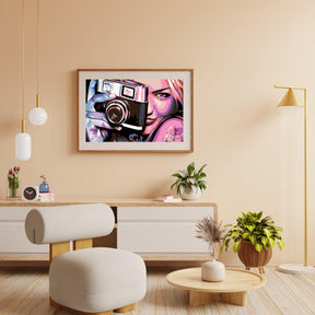 Diamond Painting - Meisje met een camera - SEOS Shop ®