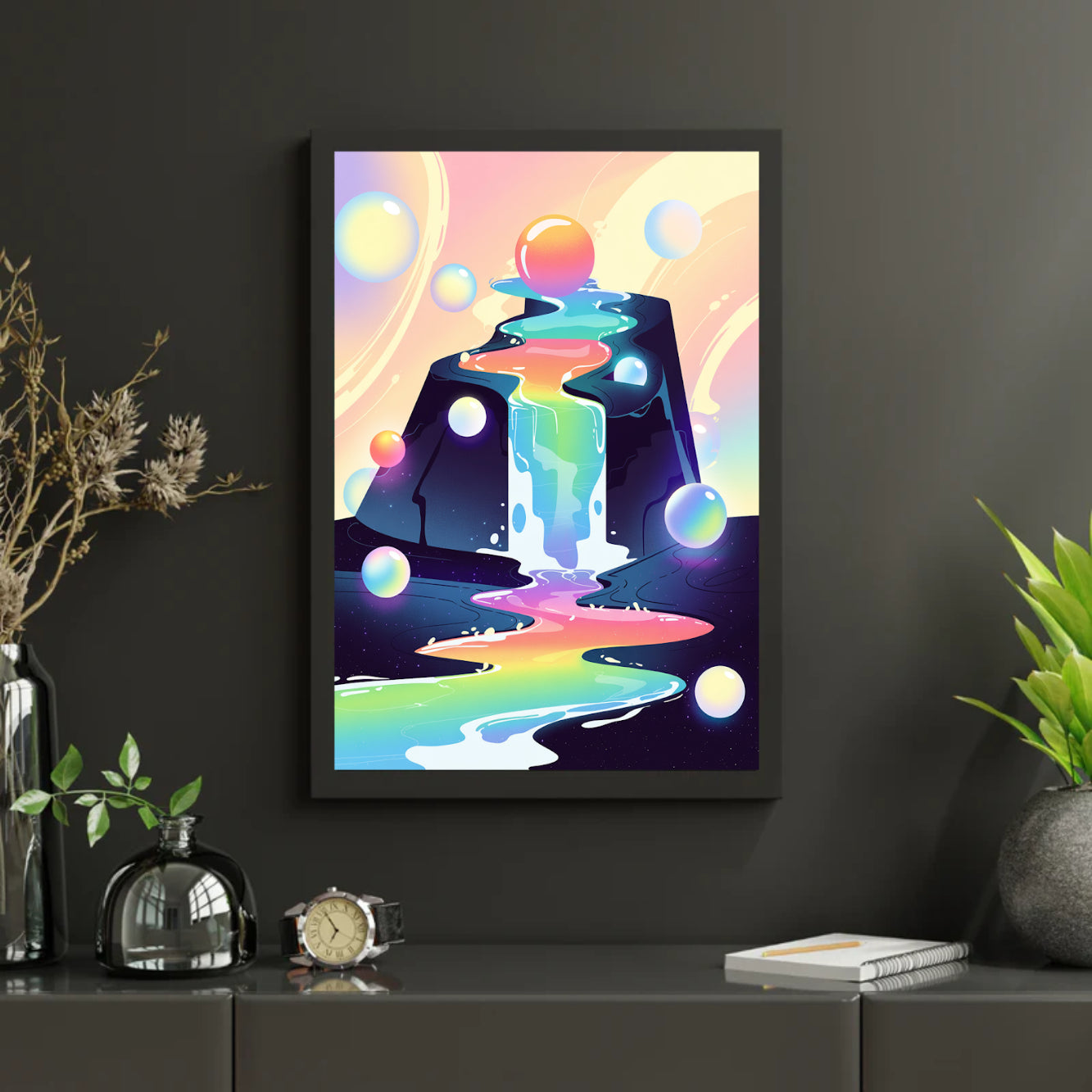Diamond Painting - Melodie van kleur