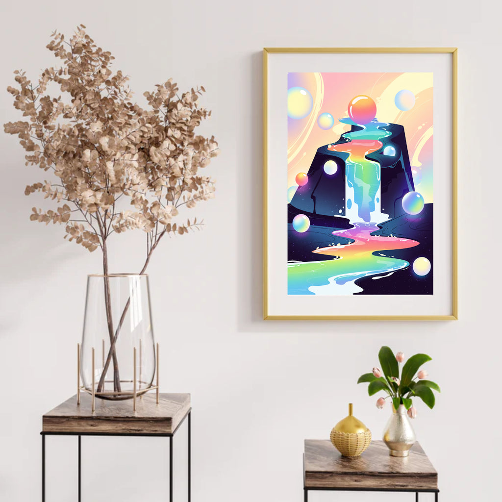 Diamond Painting - Melodie van kleur