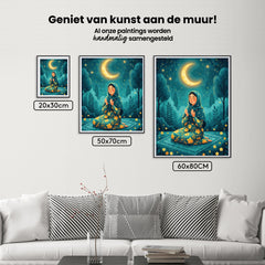 Diamond Painting - Middernachtgebed