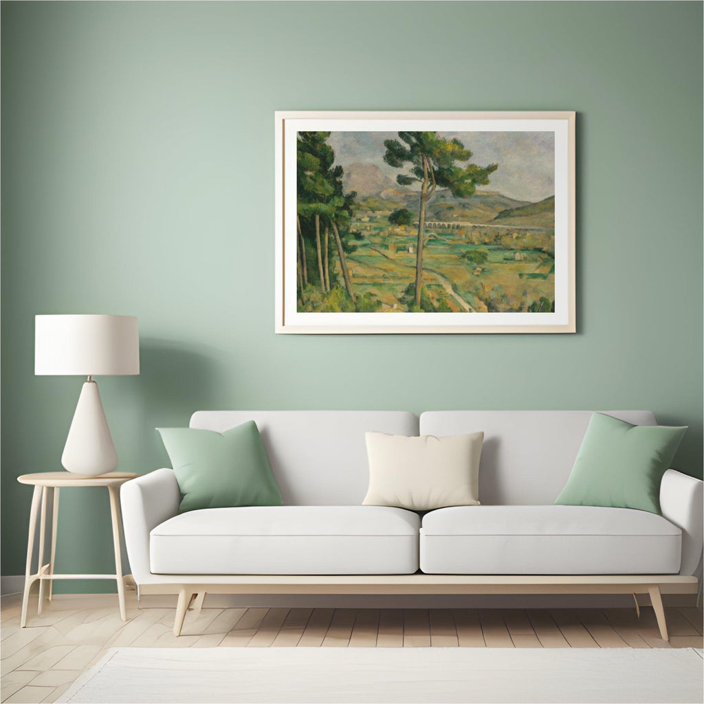 Diamond Painting - Mont Sainte-Victoire en het viaduct - SEOS Shop ®
