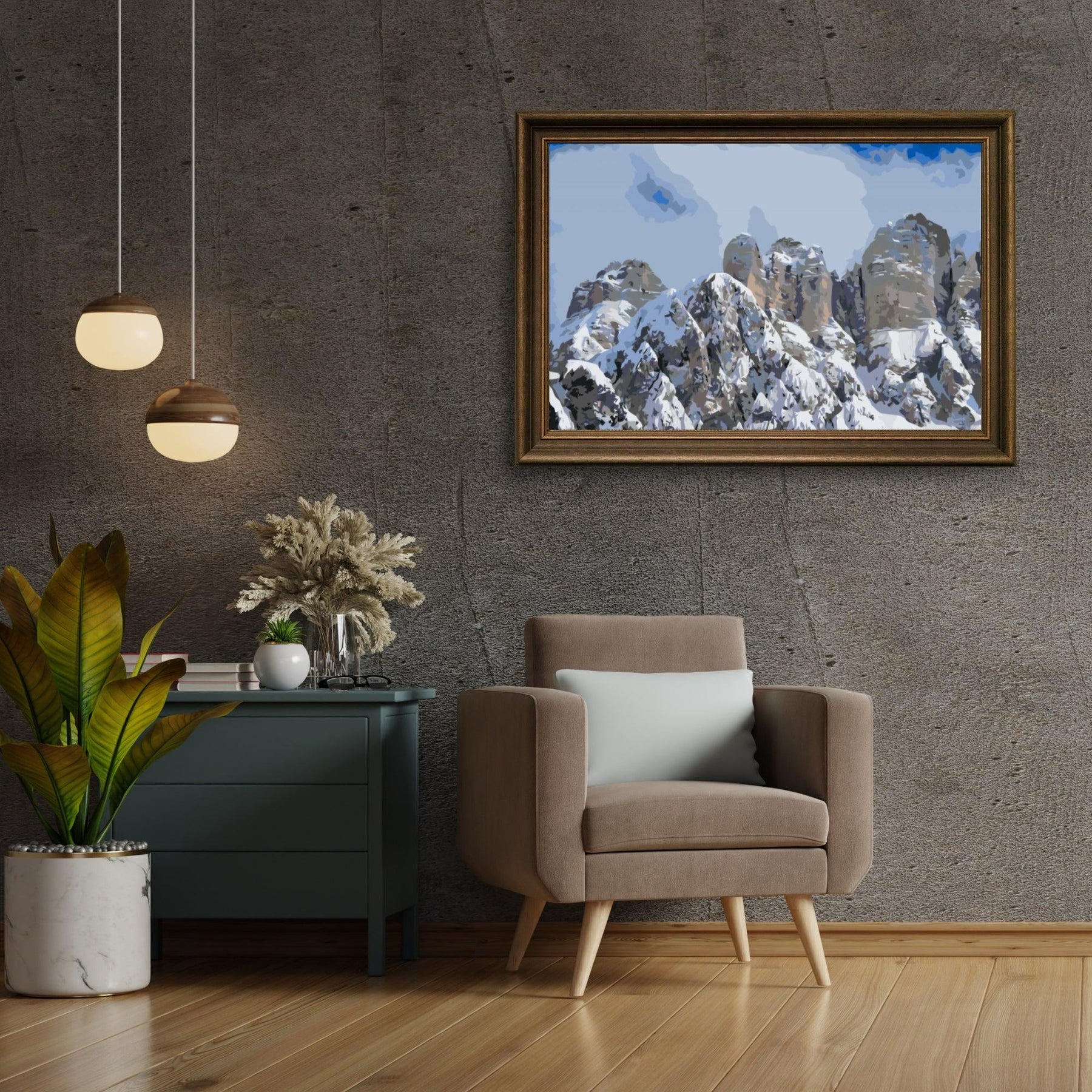 Diamond Painting - Monte Civetta, Dolomity - SEOS Shop ®
