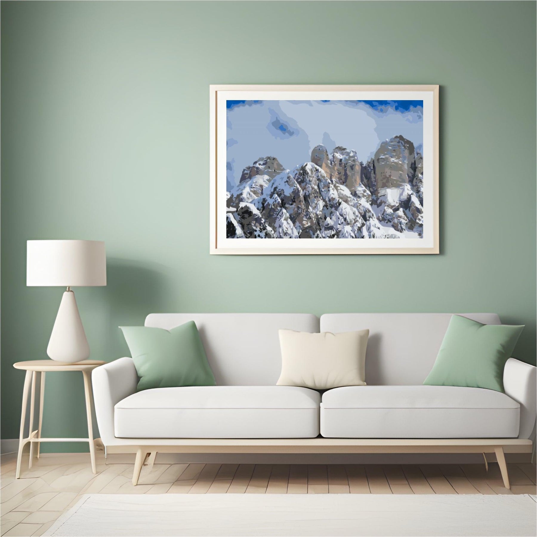 Diamond Painting - Monte Civetta, Dolomity - SEOS Shop ®