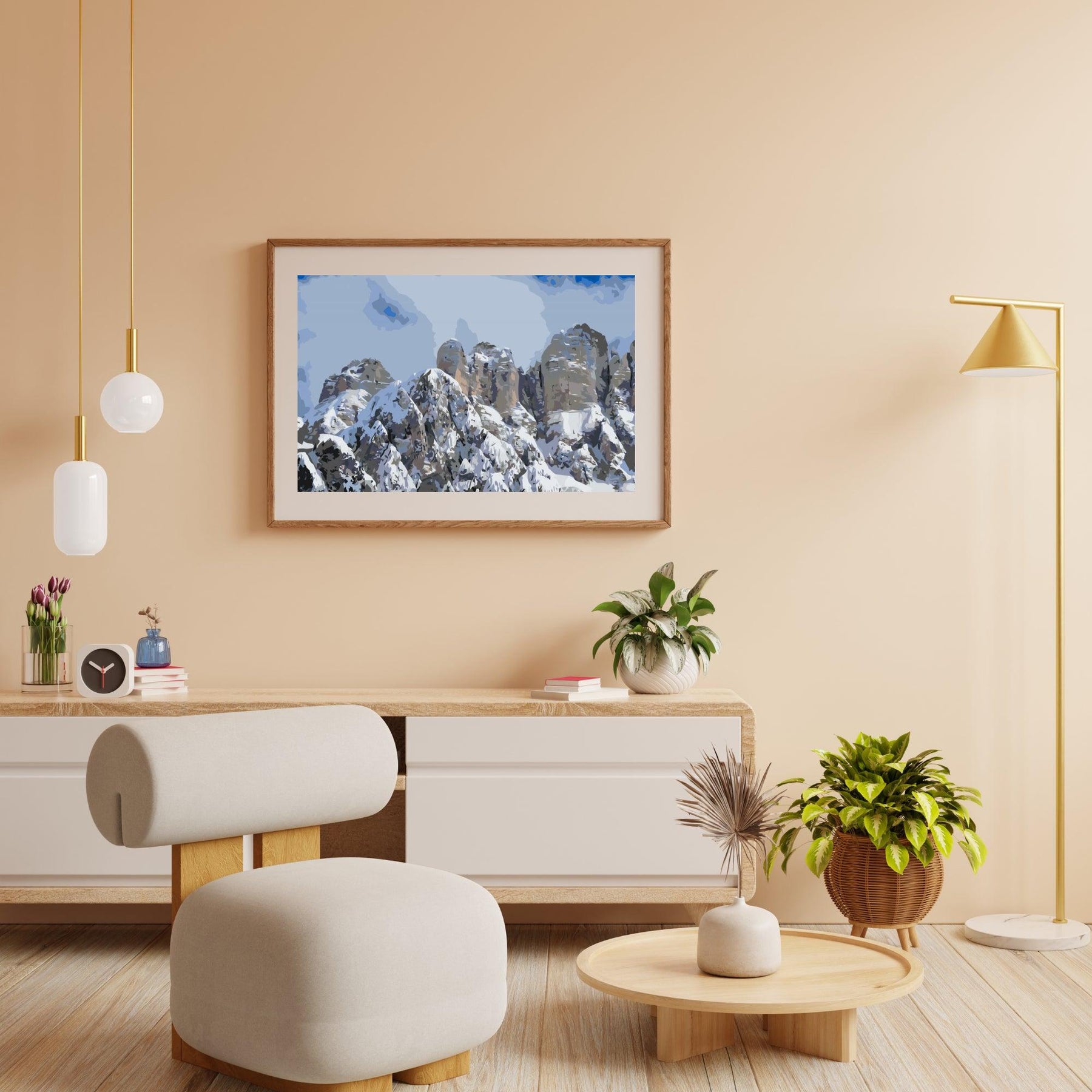 Diamond Painting - Monte Civetta, Dolomity - SEOS Shop ®