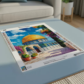 Diamond Painting - Moskee & Bloesems