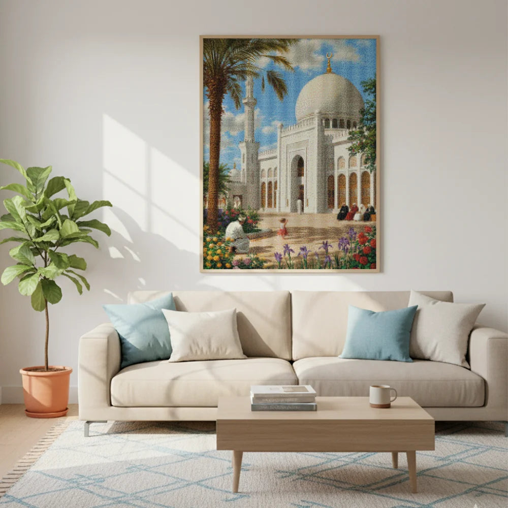 Diamond Painting - Moskee Tuin