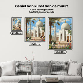Diamond Painting - Moskee Tuin
