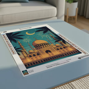 Diamond Painting - Moskee Vuurwerk