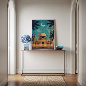 Diamond Painting - Moskee Vuurwerk