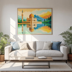 Diamond Painting - Moskee aan het meer