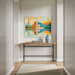 Diamond Painting - Moskee aan het meer