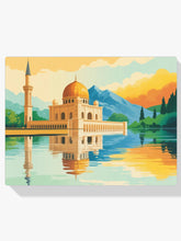 Diamond Painting - Moskee aan het meer