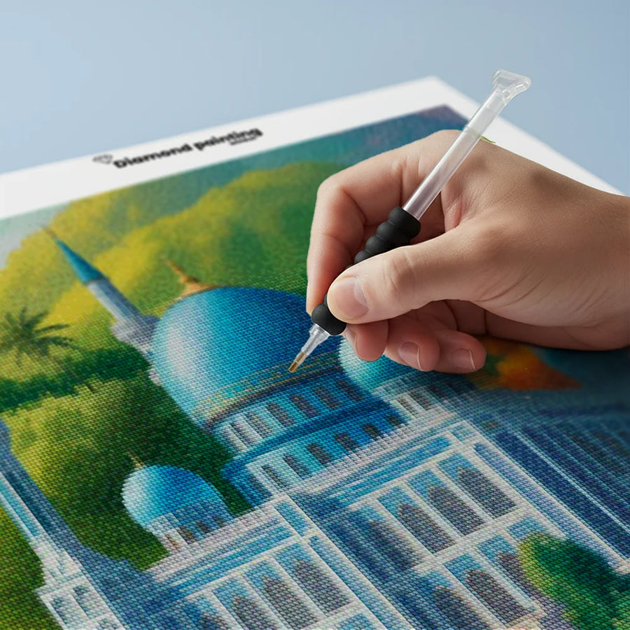 Diamond Painting - Moskee in het Paradijs