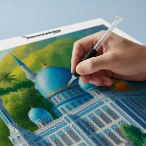 Diamond Painting - Moskee in het Paradijs