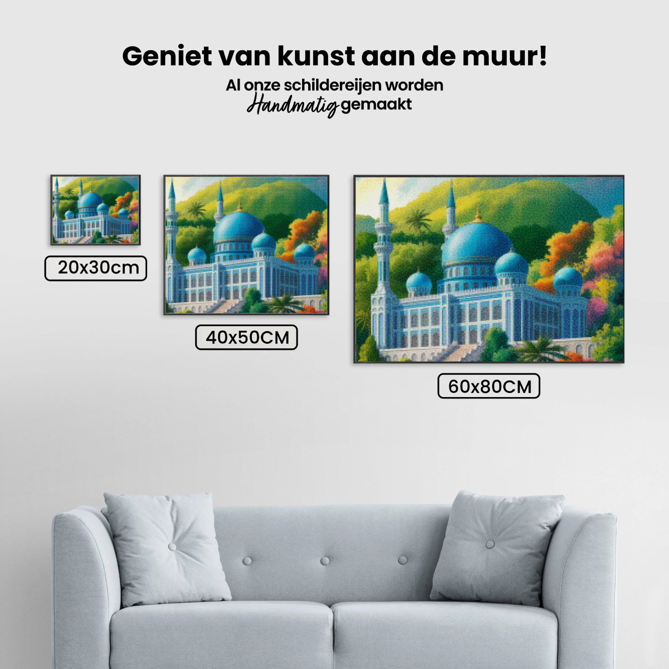 Diamond Painting - Moskee in het Paradijs