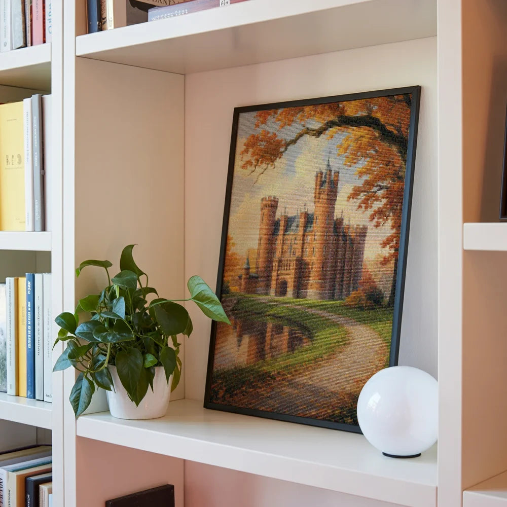 Diamond Painting - Muiderslot in de herfst