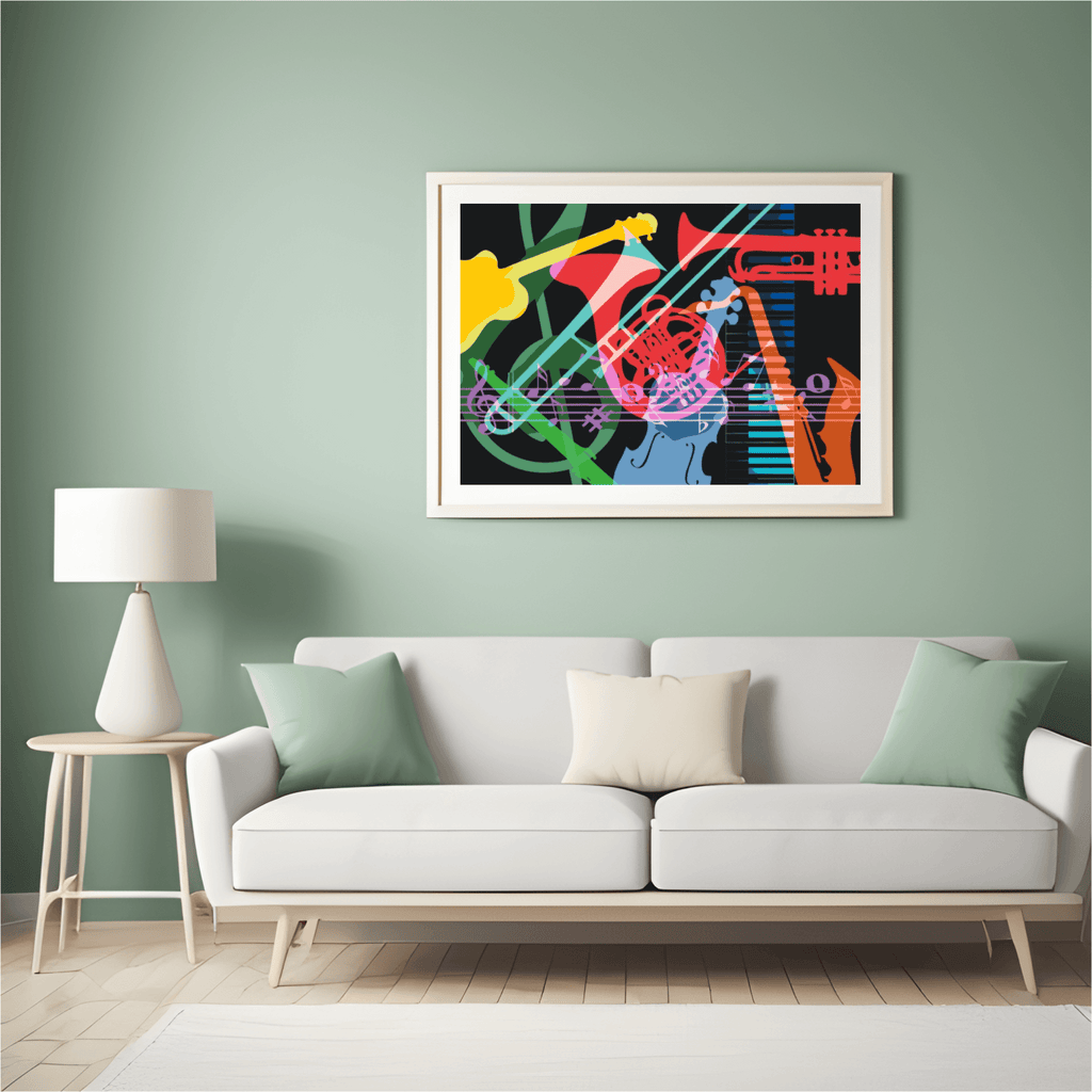 Diamond Painting - Muziekinstrumenten - SEOS Shop ®