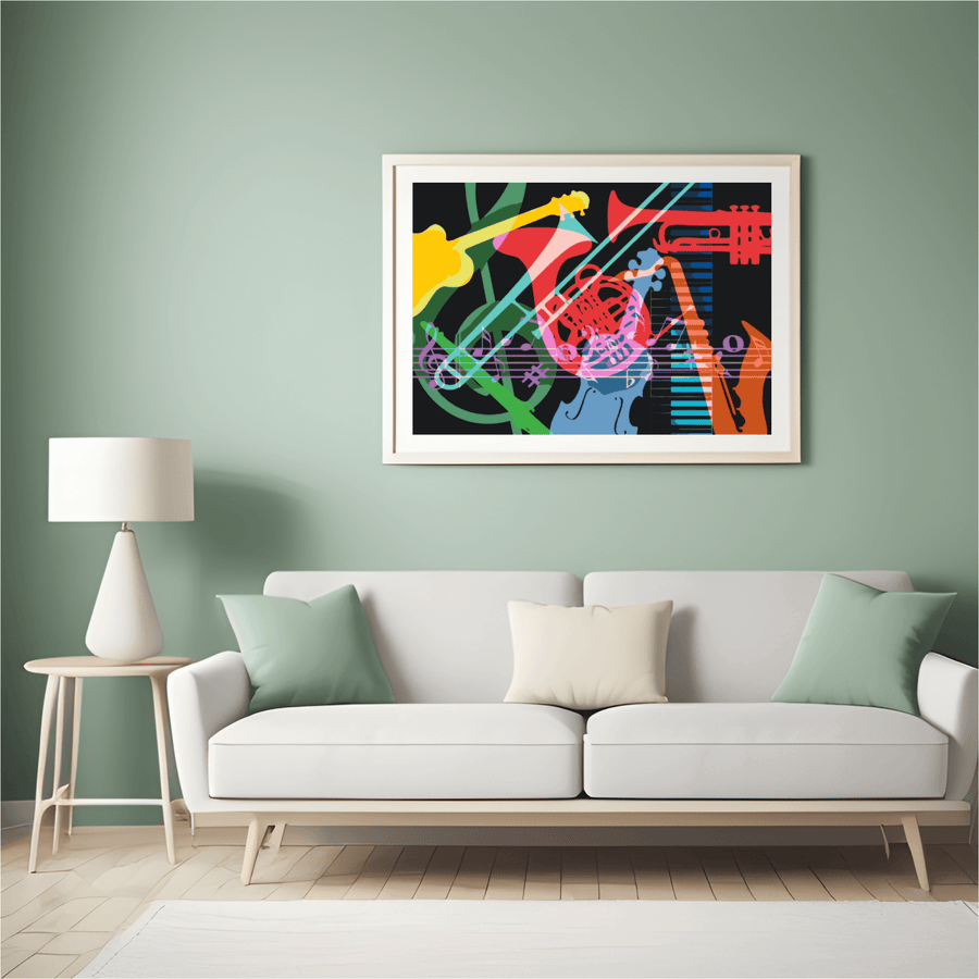 Diamond Painting - Muziekinstrumenten - SEOS Shop ®