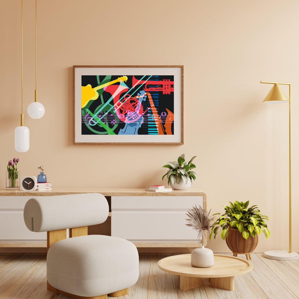 Diamond Painting - Muziekinstrumenten - SEOS Shop ®