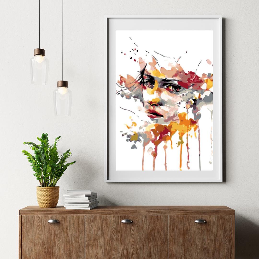Diamond Painting - Mysterieus gezicht - SEOS Shop ®