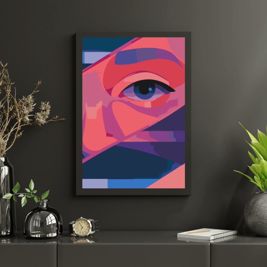 Diamond Painting - Mysterieus gezicht 2 - SEOS Shop ®