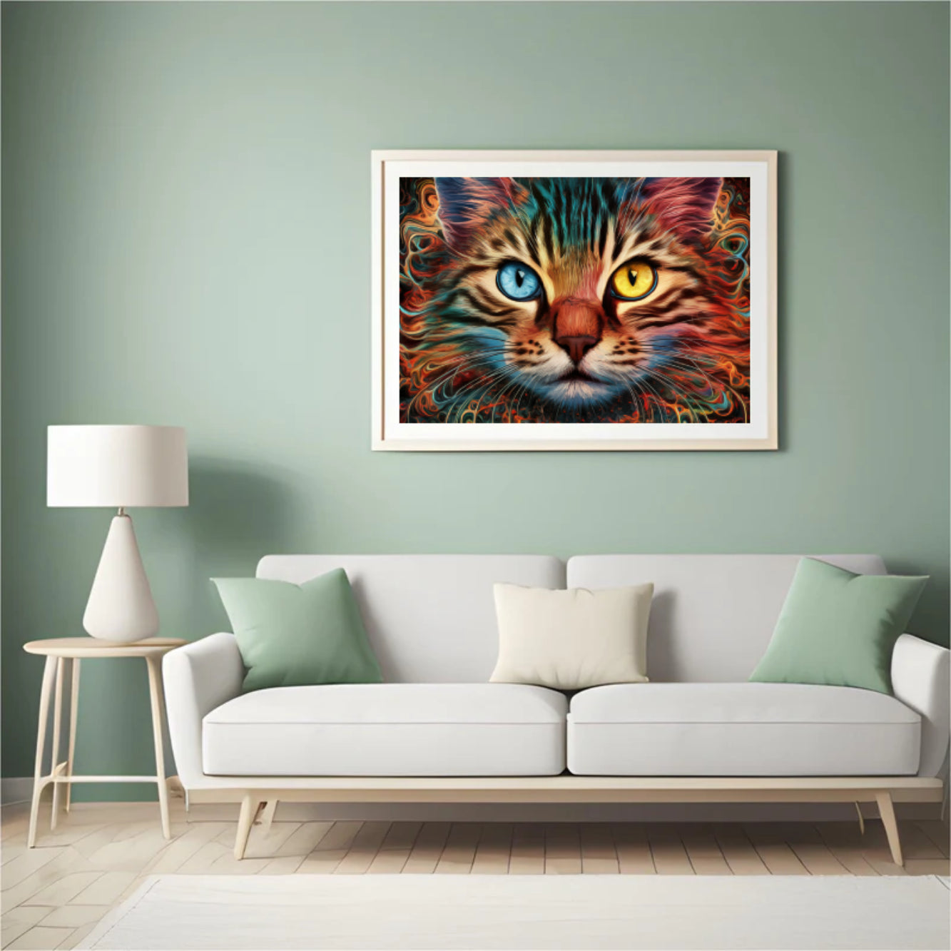 Diamond Painting -  Mystieke Katachtige