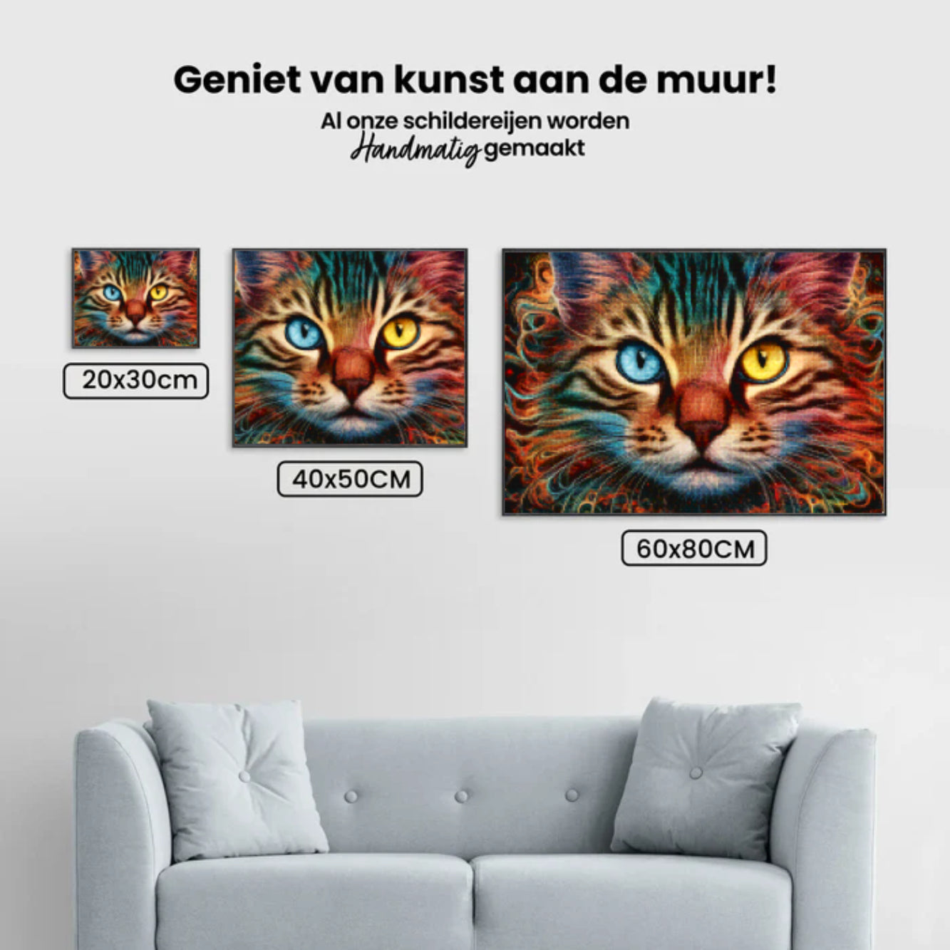 Diamond Painting -  Mystieke Katachtige